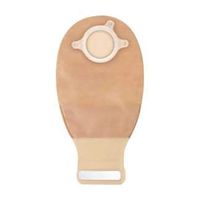 Natura + Drainable Pouch with"visiClose and Filter, Transparent, Standard 38mm, 1 1/2" (Box of 10)