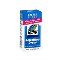 Bausch and Lomb Rewetting Drops - 0.5 oz (Pack of 2)