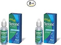 Systane Lubricant Long Lasting Eye Drops, 30-mL (1 Ounce) Per Dropper (Pack of 2)