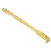 Bamboo Back Scratcher with Two Massage Rollers