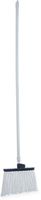 Carlisle 4108302 Sparta Duo-Sweep Unflagged Angle Broom with Fiberglass Handle, 54" Length, White (Pack of 12)