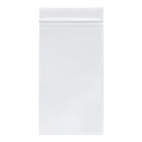 Plymor Zipper Reclosable Plastic Bags, 2 Mil, 4" x 7" (Pack of 200)