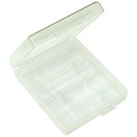 AA / AAA 4 Cell Battery Storage Case Bundle of Six Cases