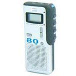 Voice 2000S DA-300 Digital Voice Recorder w/ 80 Minutes Record Time