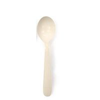 TigerChef 1000 Ivory Legend Soup Spoons Heavy Weight Durable Plastic Cutlery With A Grip Design Disposable Recyclable Reusable Solid Durable Silverware Flatware Cutlery (Legend Soup Spoons, Ivory)