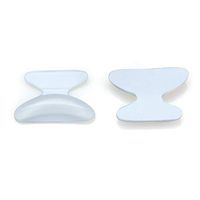 10 Pairs Eyeglass Nose Pads and 10 Pairs Glasses Hook,Soft Silicone Grip Holders Self Adhesive Anti-Slip Eyeglasses Replacement for Glasses, Sunglasses, Reading Glasses, Eyeglass Ear Hook Clear