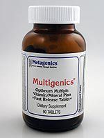 Multigenics 180 tabs with Iron