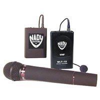 Nady 351 Video Wireless Handheld System with 351VR Receiver, Uni Dynamic WHT 15 Handheld Mic and Audio Cable, VHF A: 171.905 MHz