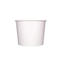 Karat C-KDP32W 32 oz. Food Container - White (Case of 600)