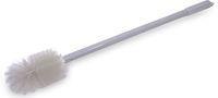 Carlisle 4000302 Sparta Spectrum Multi-Purpose Oval Valve and Fitting Brush, Plastic Handle, White Polyester Bristles, 6" L x 5" Dia. Brush, 30" Overall Length (Case of 6)