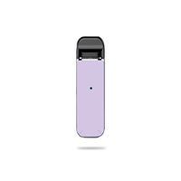 MightySkins Skin Compatible with SMOK Novo - Solid Lilac | Protective, Durable, and Unique Vinyl Decal wrap Cover | Easy to Apply, Remove, and Change Styles | Made in The USA