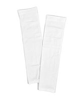 Athletic Thick UV Sleeves to Cover Arms Protection for Women or Men (White)
