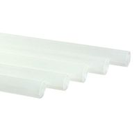 CiboWares 7.75 Inch Jumbo Unwrapped PLA Straws, Clear, Case of 6000