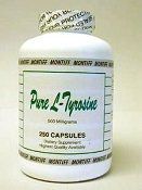 Montiff - Pure L-Tyrosine 500 mg 250 caps by Montiff