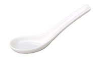 Vertex China SK-SP6 Sausalito Spoon, 3-5/16", Bone White (Pack of 360)