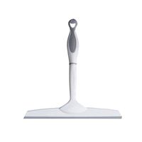 Vosarea Rubber Glass Wiper Shower Doors Ceramic Tile Cleaner Car Window Shaving (White)