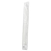 Boardwalk KNIHWPPWIW Heavyweight Wrapped Polypropylene Cutlery, Knife, White, 1000/Carton