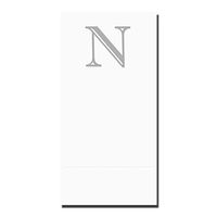 Partypro N Better Than Linen Monogram Guest Towel (16 CT.)