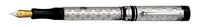 Laban Germana X Pattern Medium Point Fountain Pen - LDF-F107SS