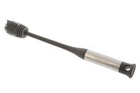 Cuisinart Silicone Bottle Brush - Long Handle Bottle Brush Cleaner Ideal for Narrow Neck Containers, Water Bottles, Thermos, Hydro Flasks, Coffee Mugs, Tumbler Bottles, Baby Bottles, 13 Inches – Gray