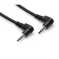 Hosa CMM-105RR Right-angle 3.5 mm TRS to Same Stereo Interconnect, 5 feet
