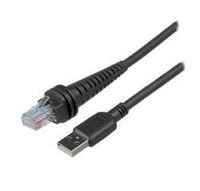 Honeywell 52-52559-N-3-FR USB Cable, Type A, Straight, Host Power with Ferrite, Black