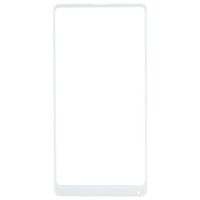 JUNXI Phone case Phone Cover Front Screen Outer Glass Lens for Xiaomi Mi Mix2(White)+ (Color : White)
