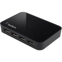 4 PORT HI-SPEED USB 2.0 HUB, ADD FOUR HI-SPEED USB 2.0 PORTS IN SECONDS