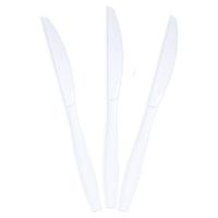 BioGreenChoice Compostable Cornstarch, CPLA Disposable Knife 6in | Microwave Safe, Biodegradable & Compostable Knife | CPLA Disposable Knife for Wedding, Catering & Parties | Pack of 1000 (6 inches)