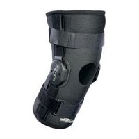 DonJoy Drytex Wraparound Hinged Ligament Knee Brace with Cutout - M