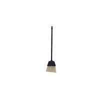 Impact 2601 Plastic Lobby Dust Pan Broom with Black Handle, 38" Height x 8" Width x 1-1/2" Depth, Natural (Case of 12)