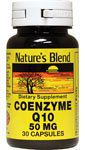 Nature's Blend Coenzyme Q10 50 mg 30 Capsules
