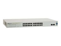ALLIED Allied Telesis AT GS950/24 WebSmart Switch - Switch - managed - 24 x 10/100/1000 + 2 x SFP - desktop / AT-GS950/2