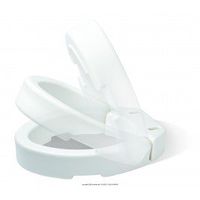 Hinged Toilet Seat Risers-Style Round - Each 1