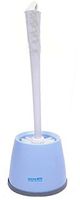 Plastic Brush Bathroom Cleaning Brush Long-Handle Washroom Brush Set Cleaning Tool, Blue # 4