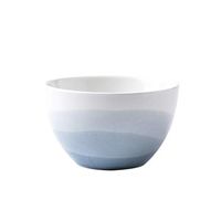 BBSEQ Ceramic Bowl Gradient Color Eating Bowl Chinese Tableware Beautiful Small Bowl Round Soup Bowl Single Bowl Dishware