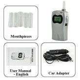 Best Breathalyzer Alcohol Tester - Deluxe Edition (Great in-car device + Stylish and well-built) AV connection via USB Electronic Gadget