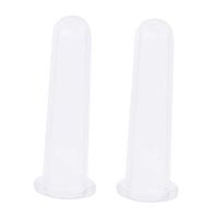 Silicone Facial Cupping Set, Neck Eye Face Vacuum Massage Cups, Anti-Wrinkle and Anti-Aging, Anti Cellulite - Clear