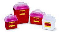 305480 PT# 305480- Container Sharps Guardian Nestable Red 14qt Ea by, Becton-Dickinson