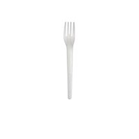 Eco-Products - Renewable & Compostable Fork - 6 inch Plastic Fork - (Case of 1,000) EP-S012