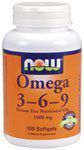 Omega 3-6-9 by NOW Foods - Natural Foods (250 Softgels)