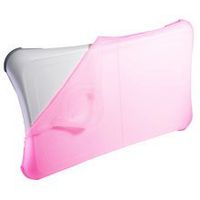 Pink Sleeve Silicone Skin Case for Nintendo Wii Fit