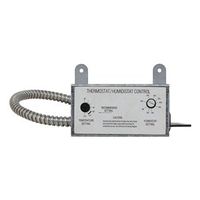 Dayton 10N203 Attic Fan Thermostat, Attic Fan Control, Degrees_Fahrenheit, to Volts, Amps, (