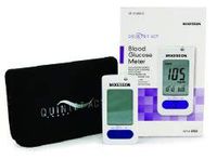 QUINTET AC Blood Glucose Meter 5 Second Results Stores Up to 500 with Date and Time Auto Coding, 5055