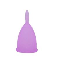1PC Female Menstrual Cup Soft Medical Grade Silicone Heat Resistant Reusable