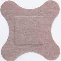 Hartmann 46112100 Adhesive Strip Flex-band Fabric 3 X 3 Inch 4-wing Tan 46100000 Box Of 50