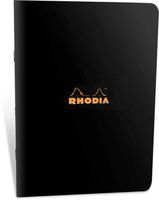 Rhodia Classic Black Staplebound - Graph 3 x 4.75 Notebook - R119159