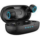 Bokai Nobby Wireless Earbuds, True Bluetooth Earbuds, Hi-Fi Stereo Sound, Bluetooth 5.0, Longer Battery time, Noise Cancelling, One-Step Pairing, Built-in Mic and Magnetic Inductive Charging Case