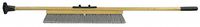 TOUGH GUY Gray Push Broom with Handle