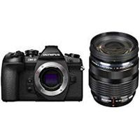 Olympus OM-D E-M1 Mark II Mirrorless Camera Body, Black M. Zuiko 12-40mm F/2.8 Zoom Lens